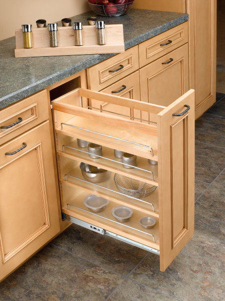 Rev-A-Shelf Kitchen Upper Cabinet Pull-Out Organizer, Available